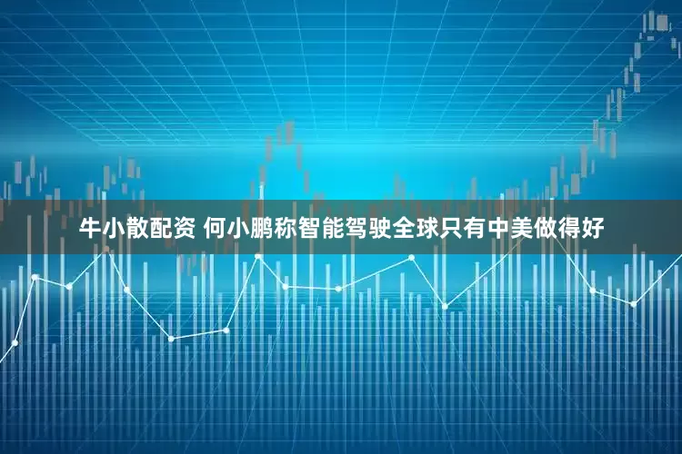 牛小散配资 何小鹏称智能驾驶全球只有中美做得好
